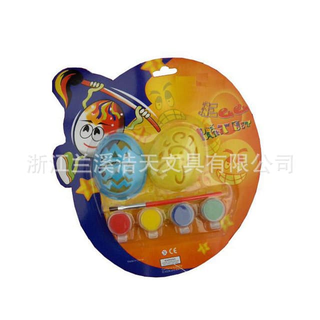 Haotian tempera painting set, drawing art egg, bulk high pressure material hand-painted tempera manufacturer wholesale 6