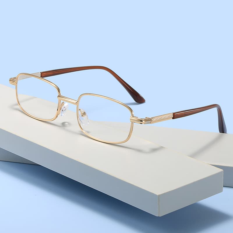Men's and women's ultra-light high-definition glass old light mirror 0 degree flat mirror windproof, sand and dust proof 50 75 600 degree old person mirror 3