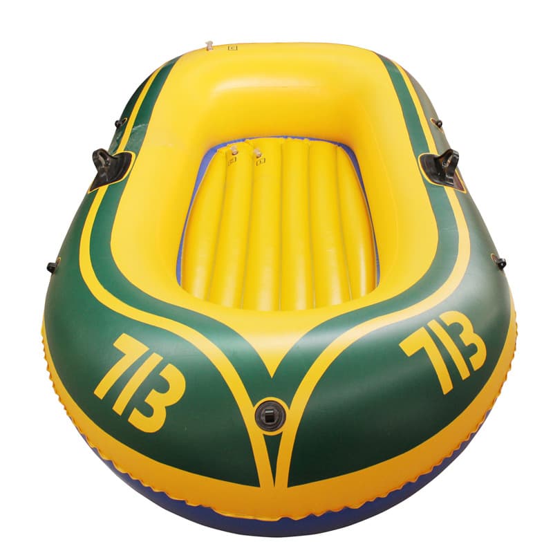 Thickened rubber boat, single and double rowing boat, wear-resistant air cushion fishing boat, life-saving fishing boat, assault boat manufacturer 6