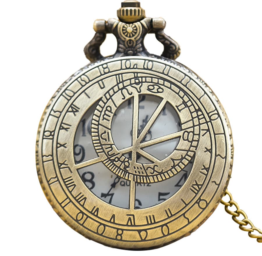 Manufacturer watches supply retro fashion Roman numerals men's and women's pocket watches wholesale large pocket watch scale classic 8
