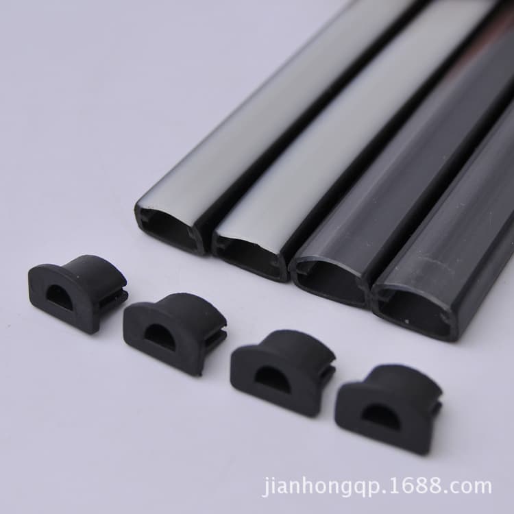 Car chassis light ambient light sleeve LED chassis light strip two-color sleeve PVC soft light strip transparent sleeve
