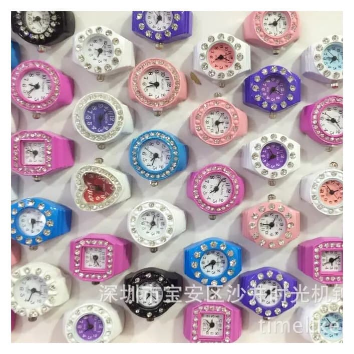 New ring watch without cover digital finger watch student watch personalized trend creative ring watch fashion gift 5