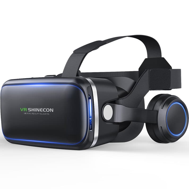 Qianhuan Sixth Generation VR Glasses 3D Virtual Reality G04E/A VR Game Console Headset Mobile Game Controller 2