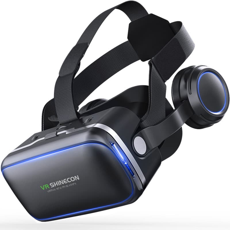 Qianhuan Sixth Generation VR Glasses 3D Virtual Reality G04E/A VR Game Console Headset Mobile Game Controller 6