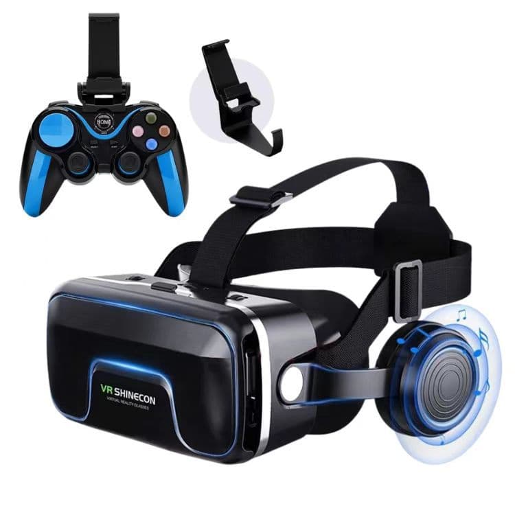 Qianhuan Sixth Generation VR Glasses 3D Virtual Reality G04E/A VR Game Console Headset Mobile Game Controller 8