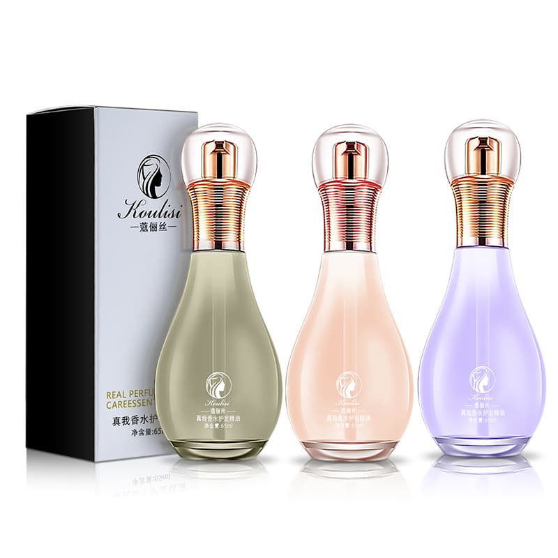 Hair care essential oil, perm, dye, repair hair essential oil, refreshing fragrance, no-wash, moisturizing and smoothing essential oil 65ml 6