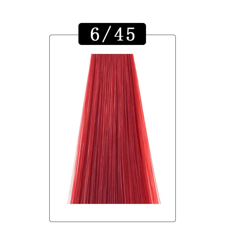 Wholesale direct selling hair dye supplies, hair salon single dye cream 92g low ammonia smell small single hair salon dye cream wholesale 7