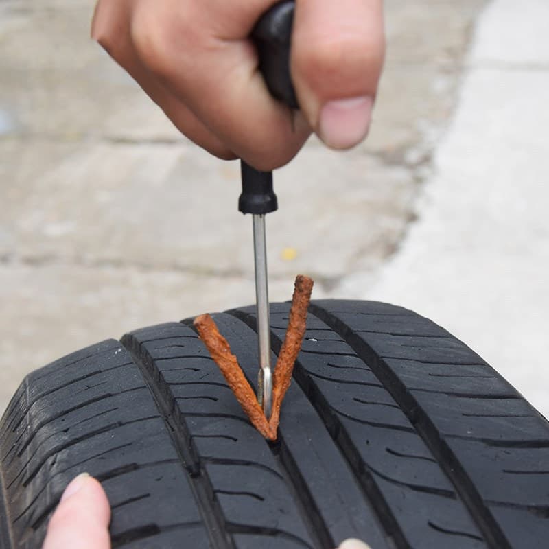Tire repair tools car motorcycle battery car vacuum tire emergency tire repair strip glue repair tool set supplies 3