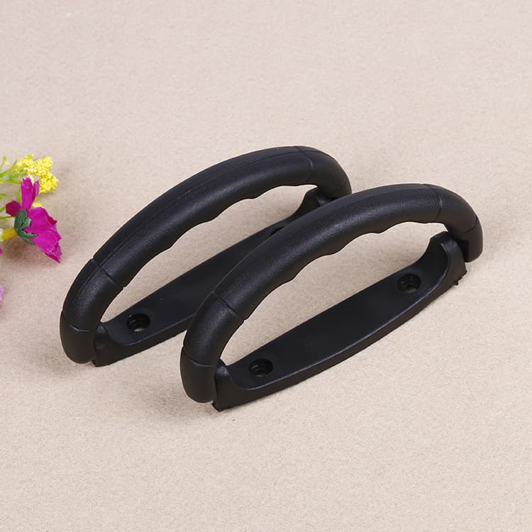 Black suitcase universal handle plastic luggage accessories handle handle suitcase handle storage bag edge 2