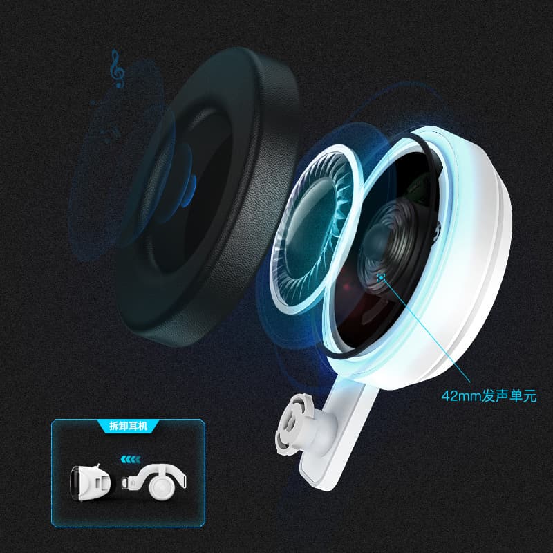 Qianhuan Magic Mirror private model G06EB vr glasses 3D virtual reality headset games and equipment manufacturers wholesale 4