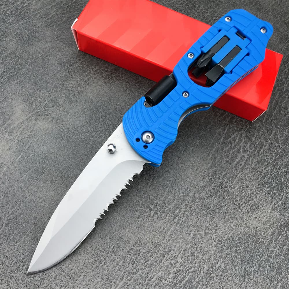Kershaw 1920 outdoor tool multifunctional folding knife field folding knife screwdriver home pocket knife riding knife 10