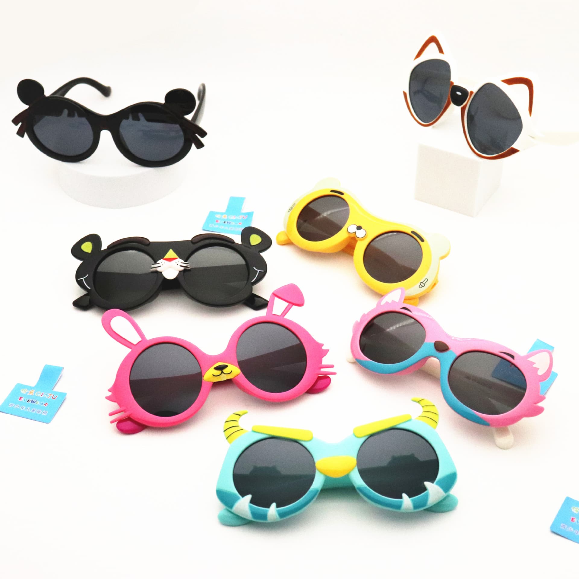Children's polarized sunglasses wholesale, boys and girls silicone super soft polarized glasses, fashionable kids and baby sunglasses 5