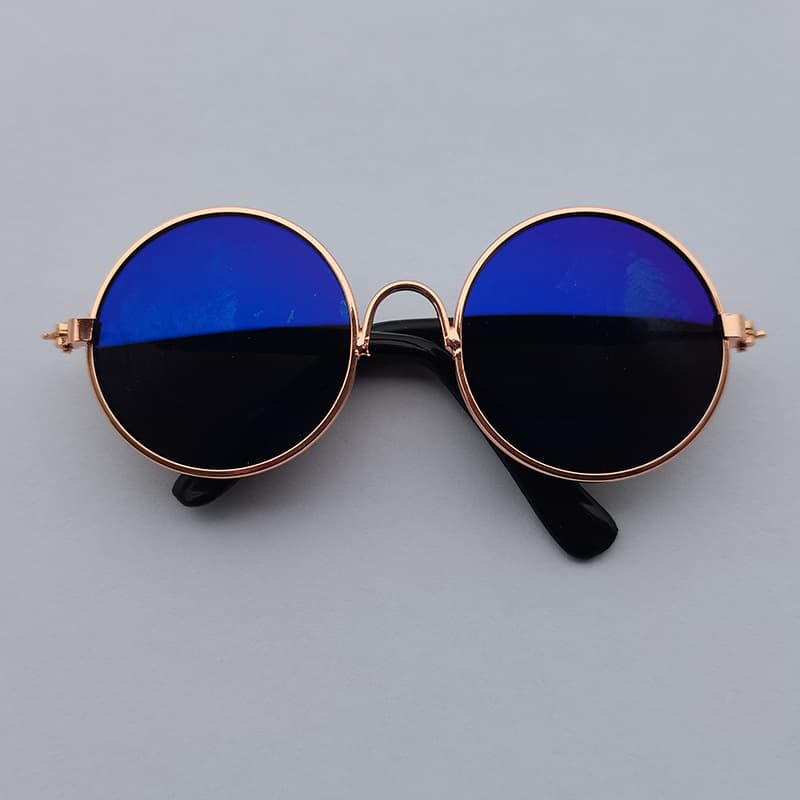 Manufacturer wholesale dog and cat pet glasses, creative trendy toy sunglasses, studio shooting props 7
