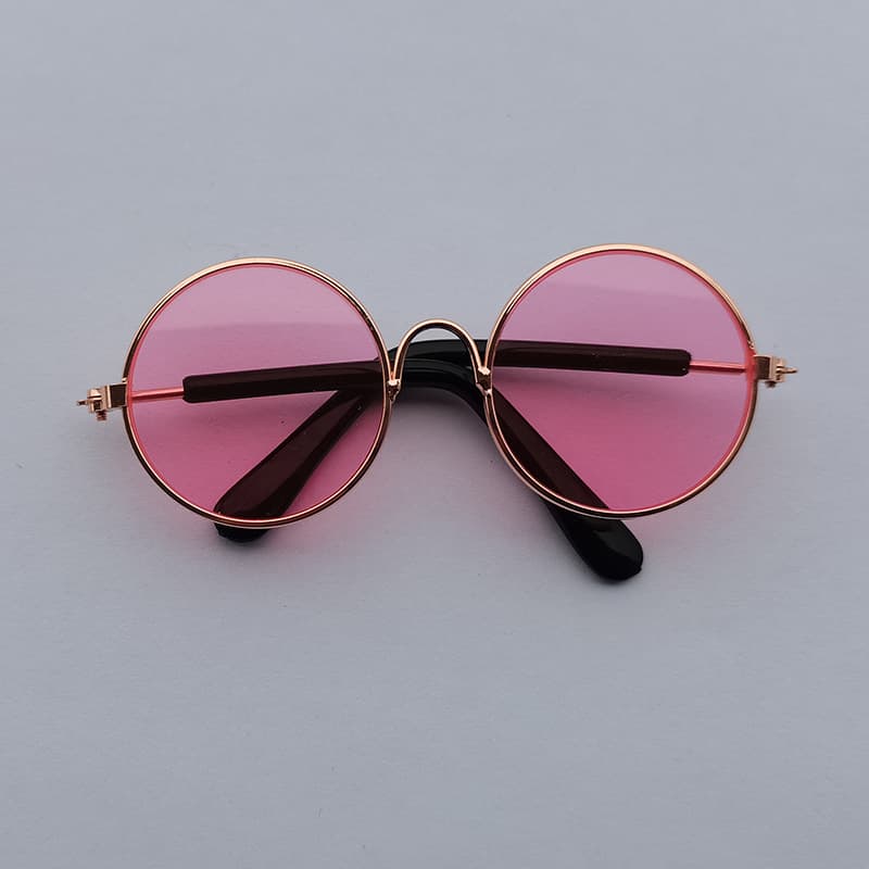 Manufacturer wholesale dog and cat pet glasses, creative trendy toy sunglasses, studio shooting props 9