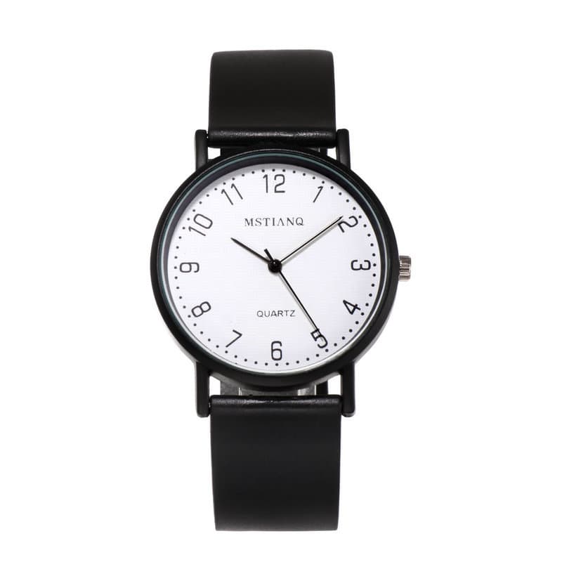 Popular watches for female students Korean version simple trendy sports and leisure men's atmospheric retro college style couple's watch 6