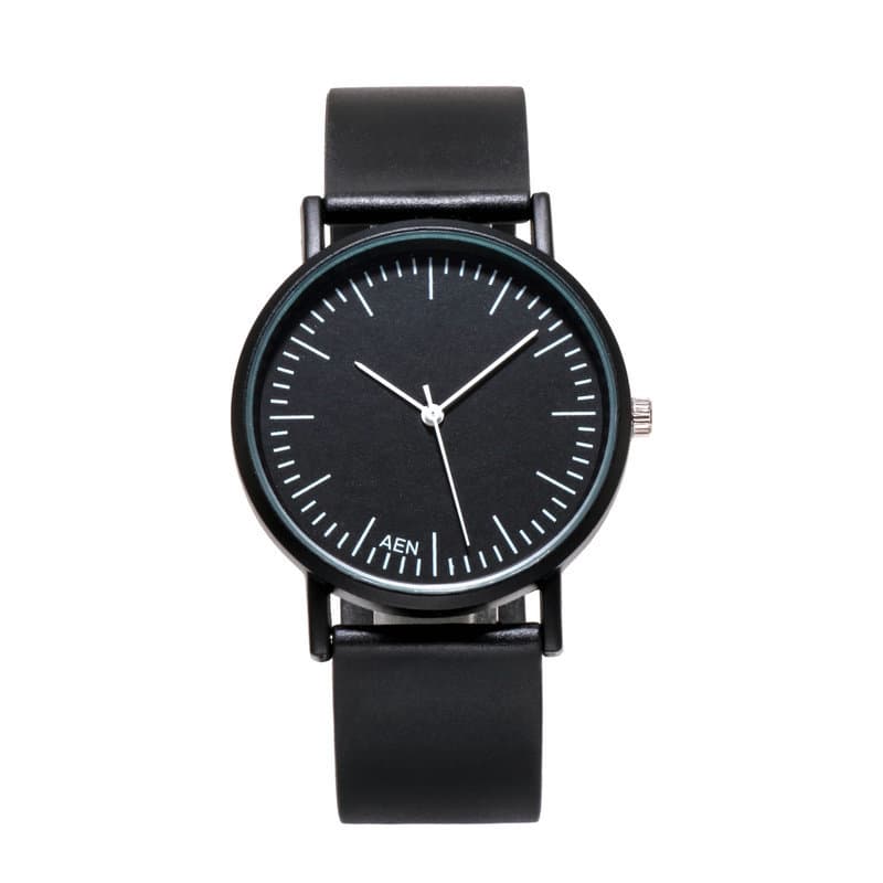 Popular watches for female students Korean version simple trendy sports and leisure men's atmospheric retro college style couple's watch 10
