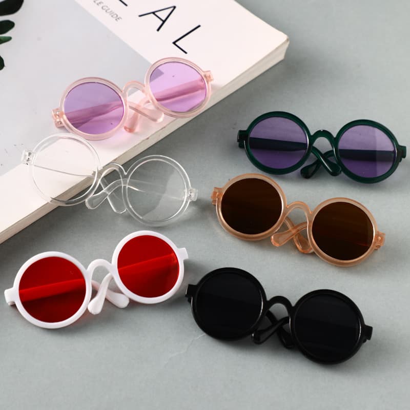 Cat Sunglasses Anti-UV Trendy Cool Accessories Love Glasses Metal Glasses Pet Supplies Sunglasses 5