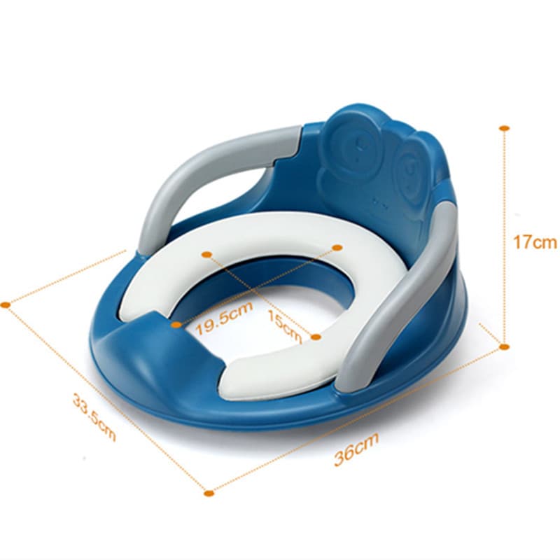 Children's toilet seat, female baby toilet seat cushion, male child toilet training artifact stool, enlarged 6