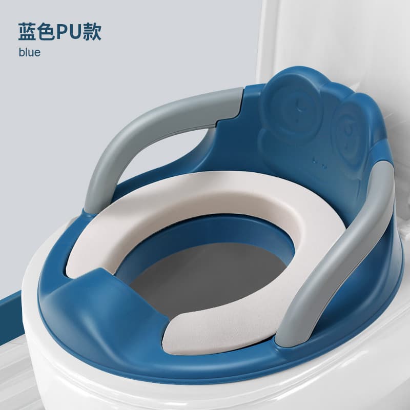 Children's toilet seat, female baby toilet seat cushion, male child toilet training artifact stool, enlarged 7