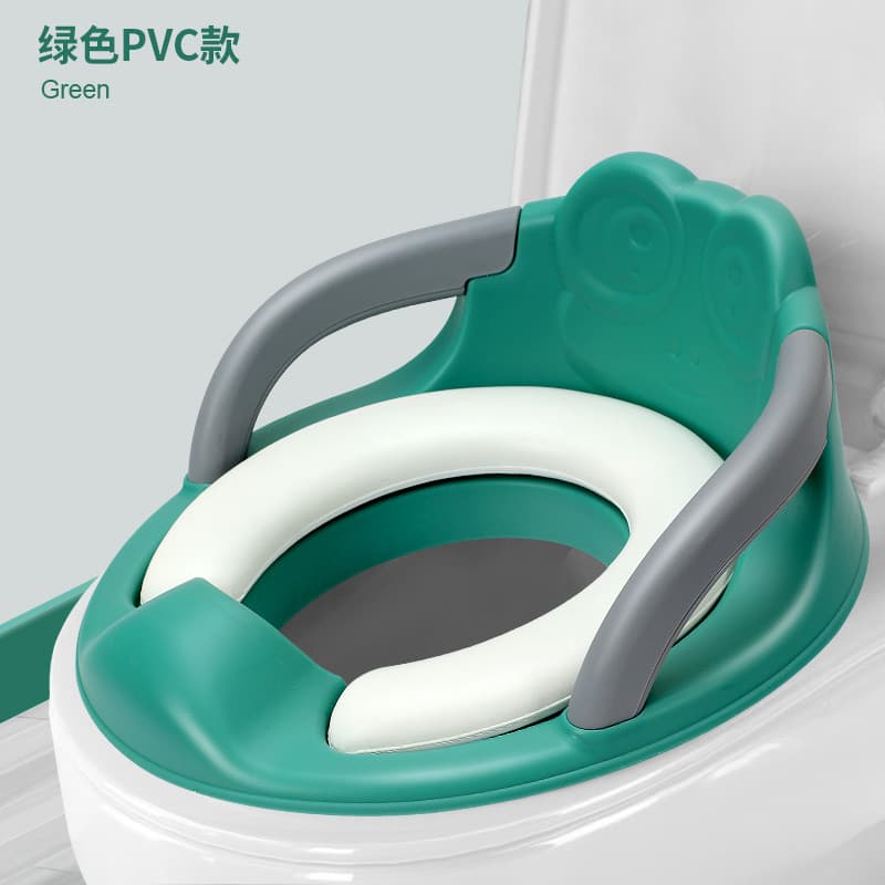 Children's toilet seat, female baby toilet seat cushion, male child toilet training artifact stool, enlarged 8