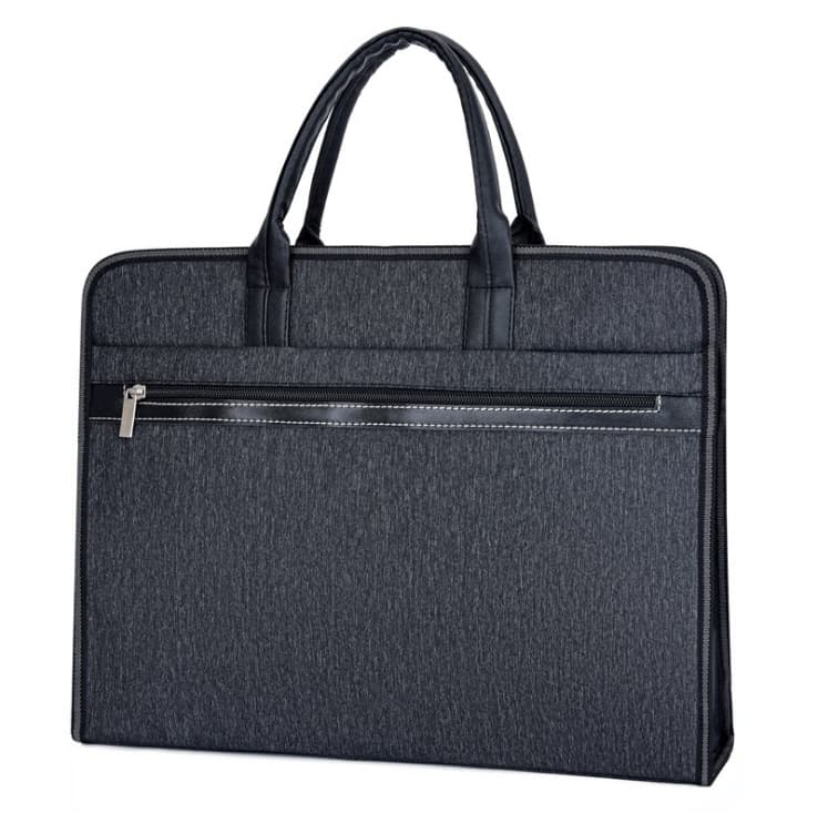 New portable document bag Oxford cloth business thickened document bag student conference bag briefcase printed LOGO 7