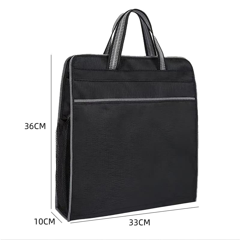 New portable document bag Oxford cloth business thickened document bag student conference bag briefcase printed LOGO 8