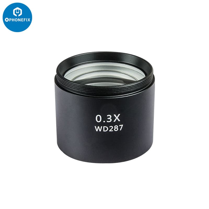 Microscope auxiliary doubler, industrial camera extender 0.7X 0.5X 2X objective lens 1X oil-proof lens hot style 8