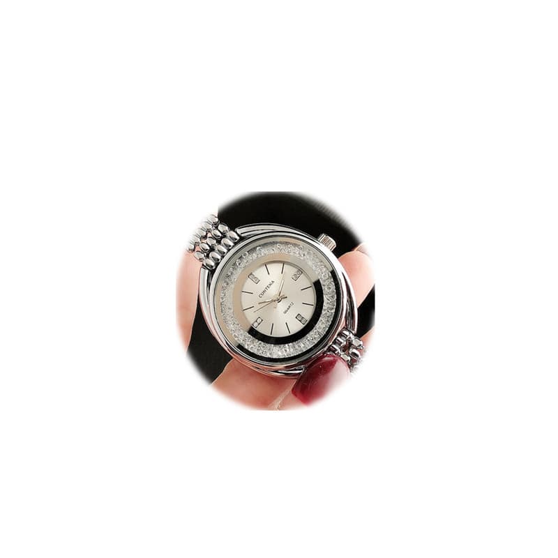 New style women's temperament business watch literary trend flow diamond quartz one piece drop shipping exquisite and elegant 6