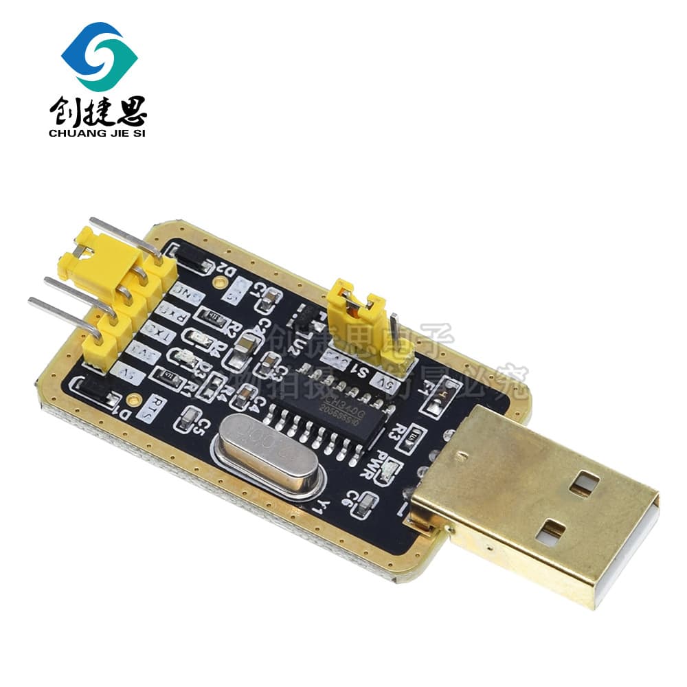 USB to TTL CH340G module STC microcontroller download line brush machine board USB to serial port CH340T module 2
