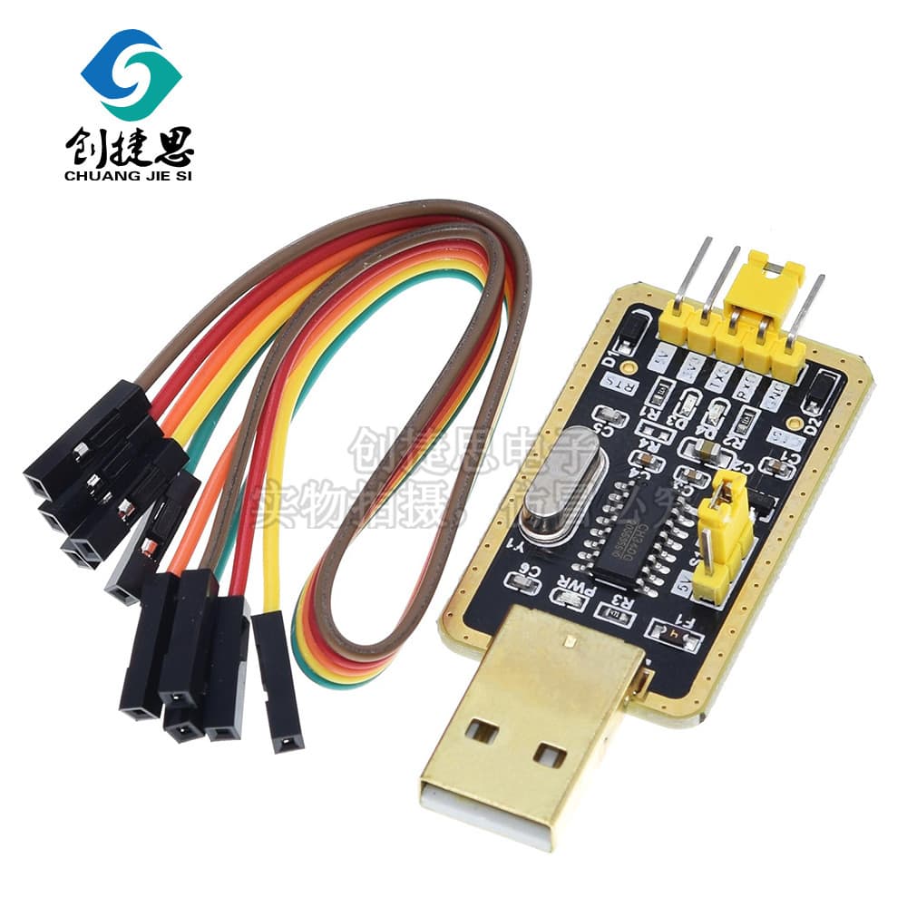 USB to TTL CH340G module STC microcontroller download line brush machine board USB to serial port CH340T module 7