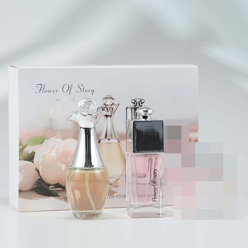 Flower Story Women's Perfume Three Piece Set 25ml*3 Bottles Fresh Light Fragrance One Piece Wholesale Rose 9