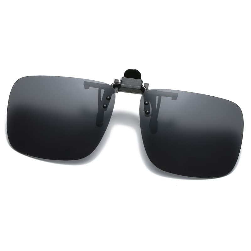 Explosion-proof toad sunglasses clip driver sunglasses night vision goggles can flip up myopia glasses clips 2
