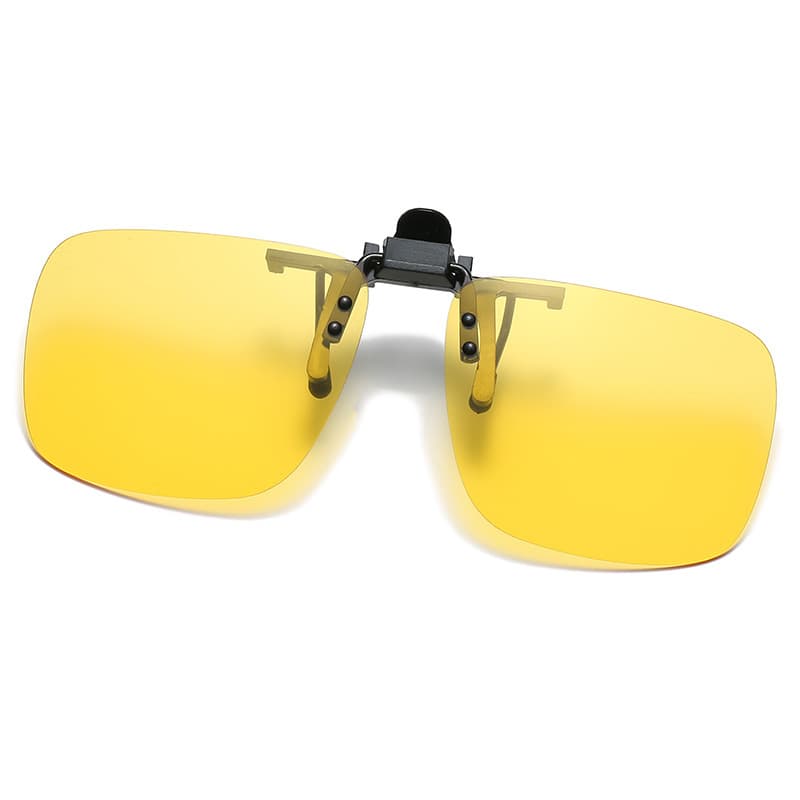 Explosion-proof toad sunglasses clip driver sunglasses night vision goggles can flip up myopia glasses clips 5