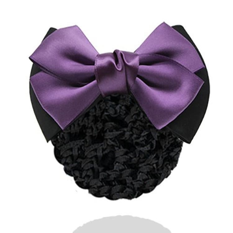 Hotel waiter headdress Korean version Telecom mobile stewardess nurse bank online flower work uniform hair net pocket headdress 4