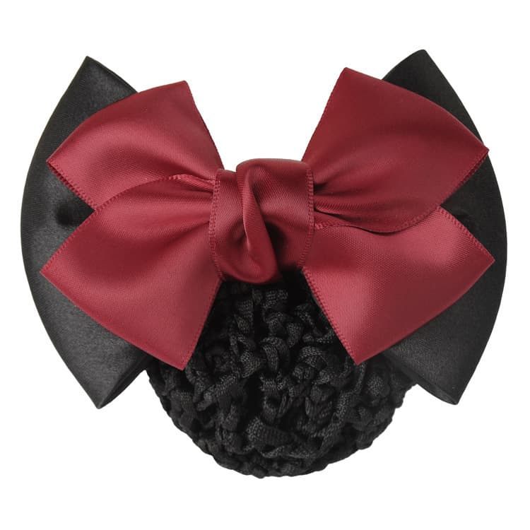 Hotel waiter headdress Korean version Telecom mobile stewardess nurse bank online flower work uniform hair net pocket headdress 9
