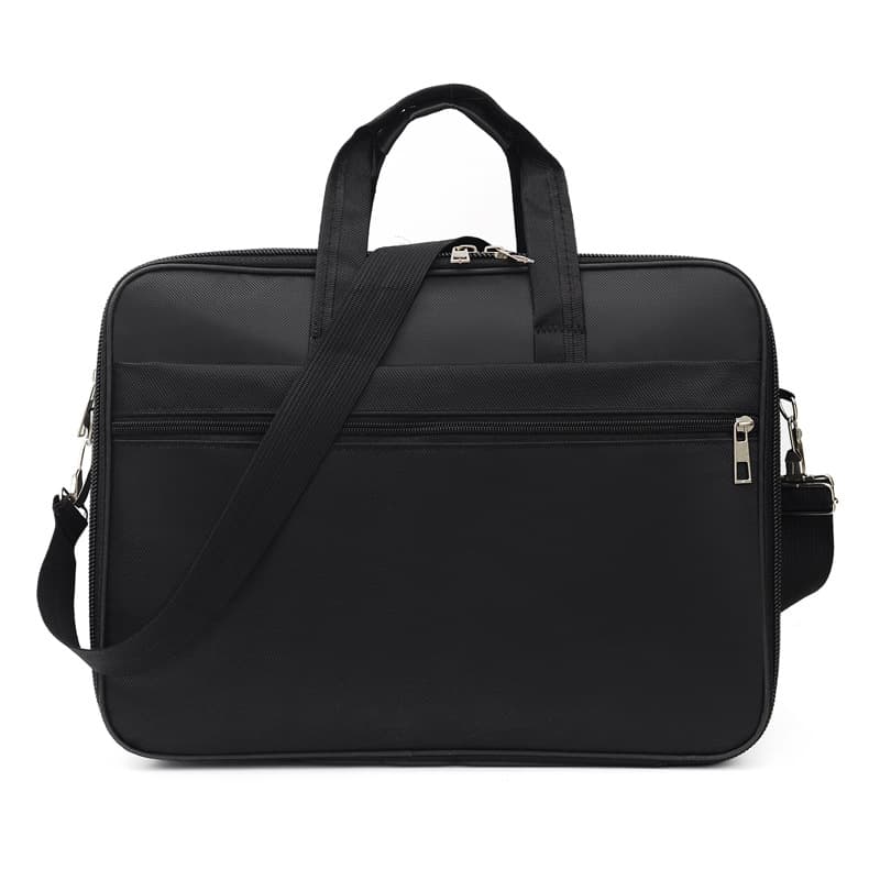 Factory direct sales men's briefcase Oxford cloth laptop bag horizontal style portable business backpack cross-border supply 3