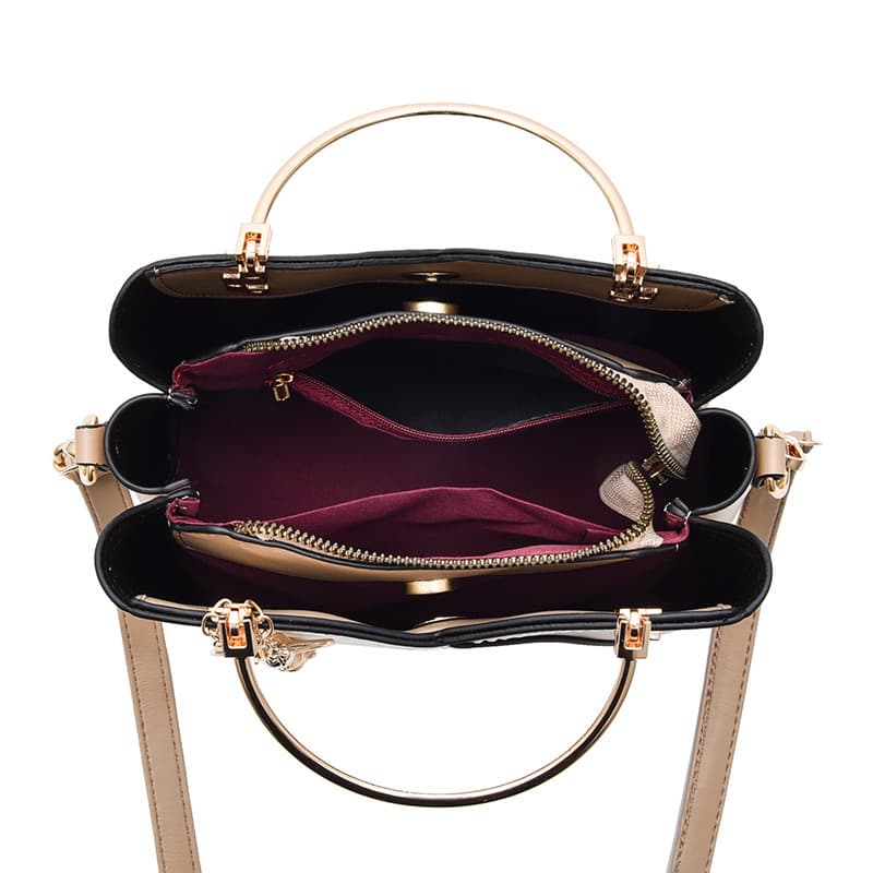 Women's Bags 2025 New Trendy Handbags Korean Version Contrast Color Large Capacity Fashion One Shoulder Crossbody Bag Dropshipping 5
