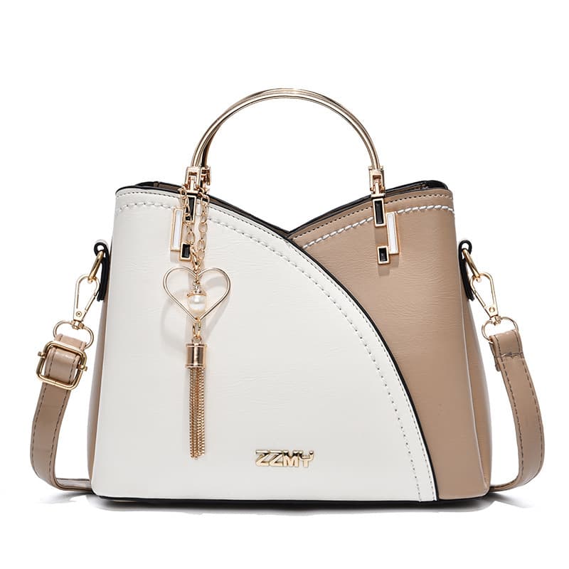 Women's Bags 2025 New Trendy Handbags Korean Version Contrast Color Large Capacity Fashion One Shoulder Crossbody Bag Dropshipping 6