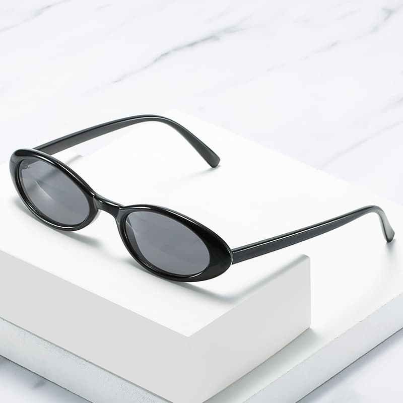 Small frame sunglasses for women with oval frames for fashionable people driving hip-hop sunglasses European and American cross-border glasses wholesale 4