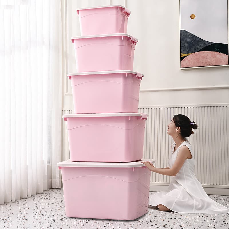 Thickened clothing storage box children's toy storage plastic box wardrobe clothes storage storage box storage box 3