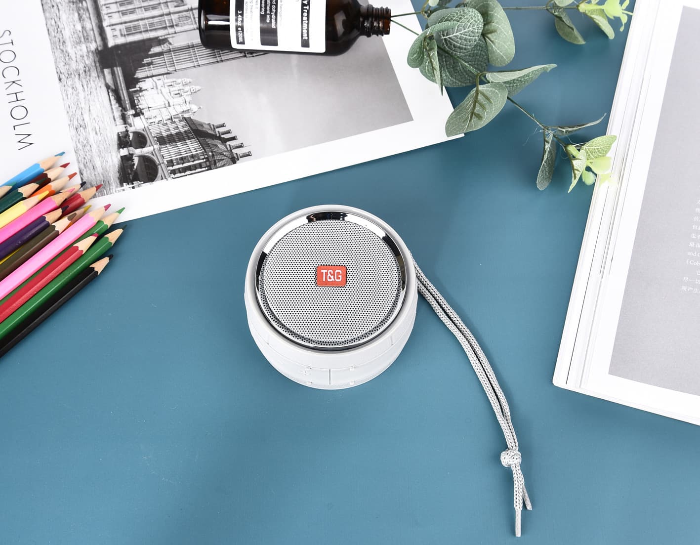 Portable mini palm treasure exquisite gift speaker TG536 Bluetooth wireless subwoofer music player 8