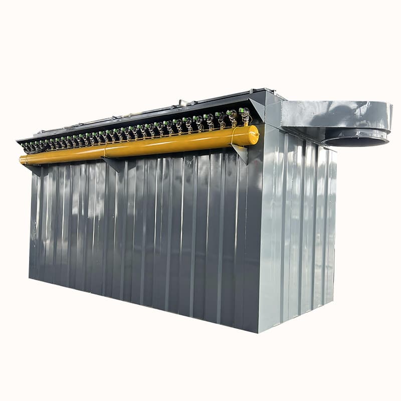 Industrial large bag dust collector vertical pulse cement equipment small stand-alone manufacturer vacuum cleaner fully automatic 6