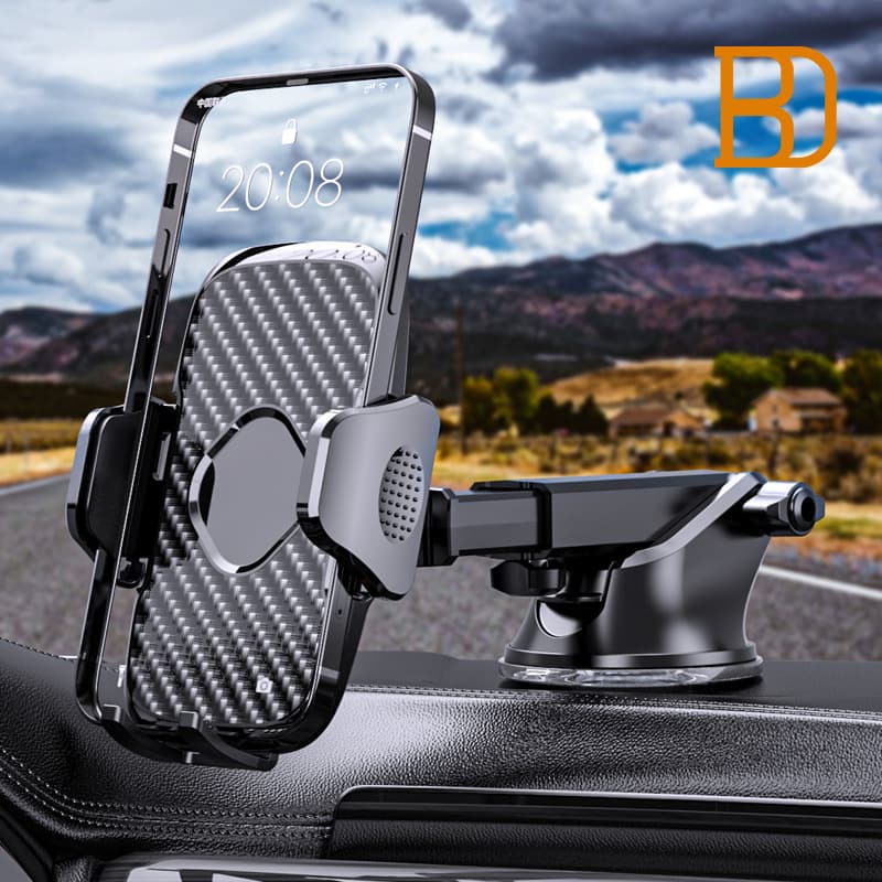 Cross-border car navigation universal plastic mobile phone base universal rotating horizontal and vertical screen car mobile phone holder wholesale 2