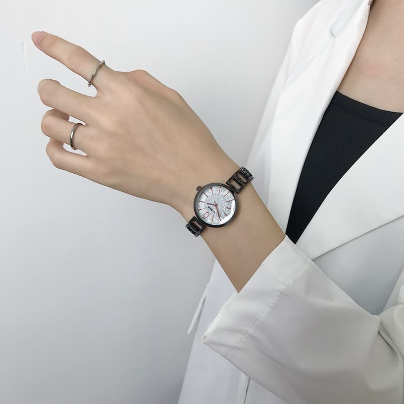 Japanese and Korean Xiaoxiang chain watch women's watch ins style college style student simple temperament fashionable atmosphere diamond 3