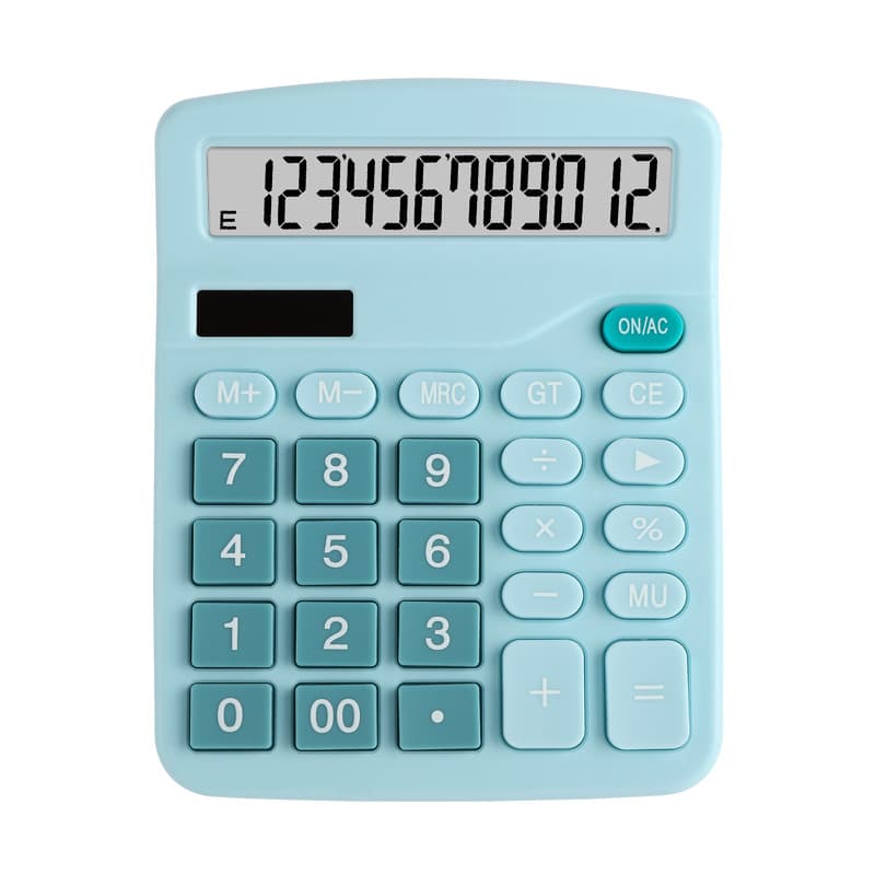 12-bit solar 837 calculator dual power supply student color office procurement cross-border wholesale computer foreign trade 6