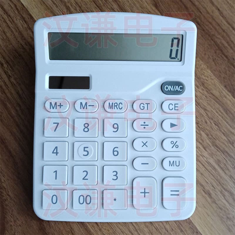 12-bit solar 837 calculator dual power supply student color office procurement cross-border wholesale computer foreign trade 7