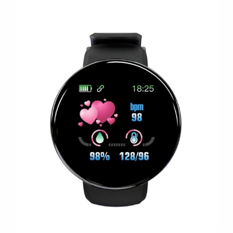Smart watch heart rate monitor for men and women smart watch round fitness digital watch for men and women watch strap bracelet 6