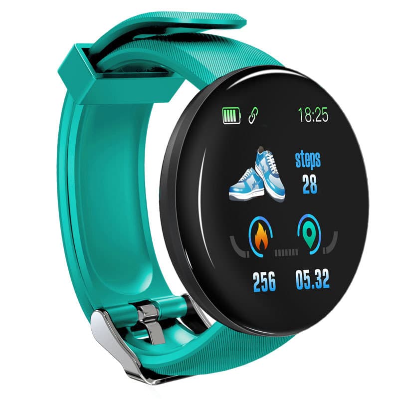 Smart watch heart rate monitor for men and women smart watch round fitness digital watch for men and women watch strap bracelet 7