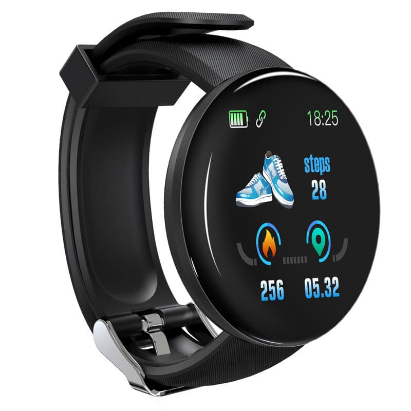 Smart watch heart rate monitor for men and women smart watch round fitness digital watch for men and women watch strap bracelet 8