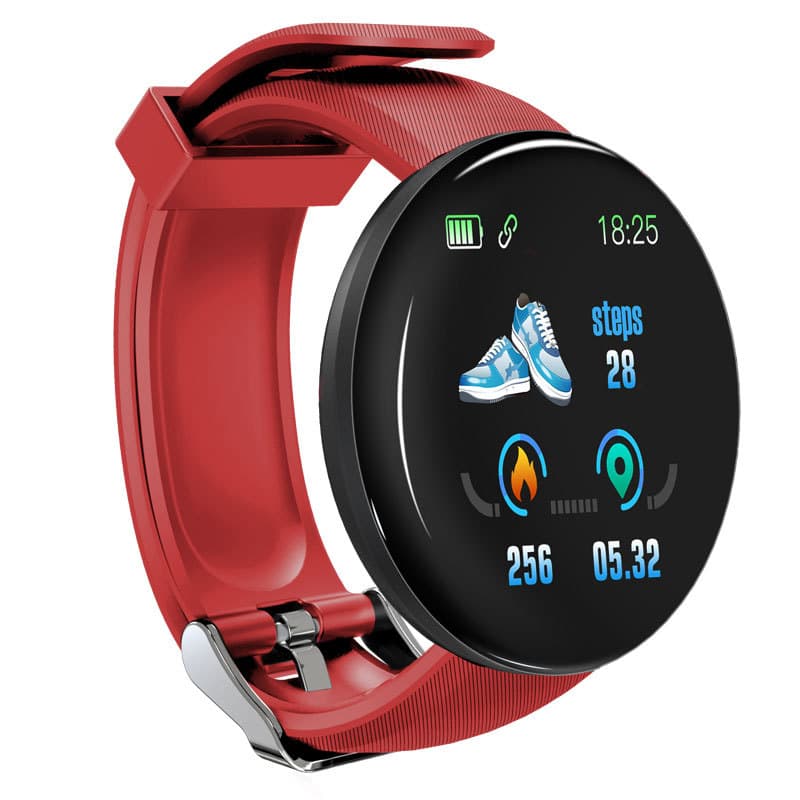 Smart watch heart rate monitor for men and women smart watch round fitness digital watch for men and women watch strap bracelet 9